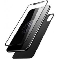 Защитное стекло Baseus Set Full Glue (на обе стороны) для iPhone XS Black (SGAPIPH58-TZ01)