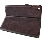 Чехол книжка PU Grand-X Deluxe для Apple iPad 9.7 2017 Brown (STC-AI17DBR)