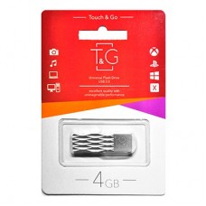 Флешка USB 2.0 4GB T&G 103 Metal Series Silver (TG103-4G)