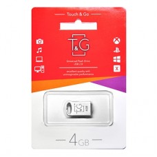 Флешка USB 2.0 4GB T&G 105 Metal Series Silver (TG105-4G)