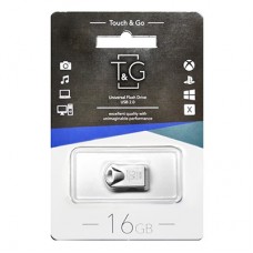 Флешка USB 2.0 16GB T&G 106 Metal Series Silver (TG106-16G)