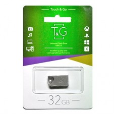 Флешка USB 2.0 32GB T&G 109 Metal Series Silver (TG109-32G)