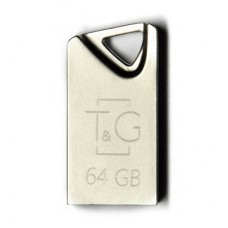 Флешка USB 2.0 64GB T&G 109 Metal Series Silver (TG109-64G)