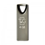 Флешка USB 2.0 4GB T&G 117 Metal Series Black (TG117BK-4G)