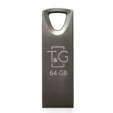 Флешка USB 64GB T&G 117 Metal Series Black (TG117BK-64G)