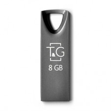 Флешка USB 2.0 8GB T&G 117 Metal Series Black (TG117BK-8G)
