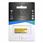 Флешка USB 2.0 16GB T&G 117 Metal Series Gold (TG117GD-16G)