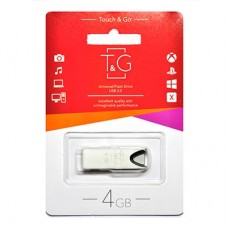 Флешка USB 2.0 4GB T&G 117 Metal Series Silver (TG117SL-4G)