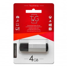 Флешка USB 4GB T&G 121 Vega Series Silver (TG121-4GBSL)