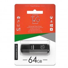 Флешка USB 2.0 64GB T&G 121 Vega Series Black (TG121-64GBBK)
