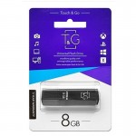 Флешка USB 2.0 8GB T&G 121 Vega Series Black (TG121-8GBBK)