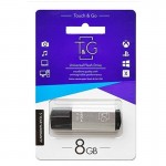 Флешка USB 8GB T&G 121 Vega Series Silver (TG121-8GBSL)