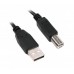 Кабель USB-Type-B 2.0 AM-BM Maxxter 4.5m Black