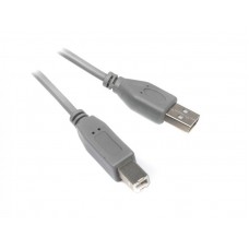 Кабель USB-Type-B 2.0 AM-BM Maxxter 1.8m Grey