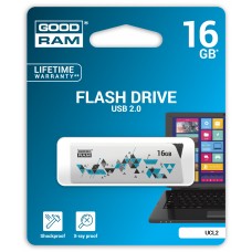 Флешка USB 16GB GoodRam UCL2 (Cl!ck) White (UCL2-0160W0R11)