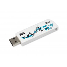 Флешка USB 32GB GoodRam UCL2 (Cl!ck) White (UCL2-0320W0R11)