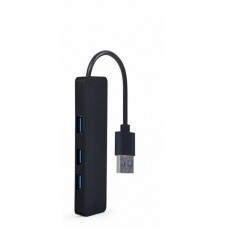 USB HUB Gembird 4USB 3.0 USB-USB пластик Black (UHB-U3P4-04)
