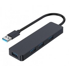 USB HUB Gembird 4USB 3.0 USB-USB пластик Black (UHB-U3P4-04)