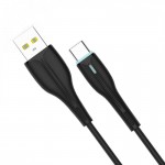 Кабель USB-Type-C SkyDolphin S48T 3A 1m Black (USB-000424)