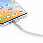 Кабель USB-Lightning SkyDolphin S05L TPE Frost Line 3A 1m White (USB-000548)