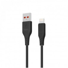 Кабель USB-Lightning SkyDolphin S61LB 2.4A 2m Black (USB-000575)