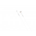 Кабель USB-Lightning SkyDolphin S07L TPE High Elastic Line 2.4A 1m White (USB-000593)