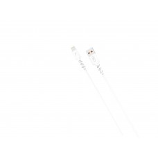 Кабель USB-Lightning SkyDolphin S07L TPE High Elastic Line 2.4A 1m White (USB-000593)