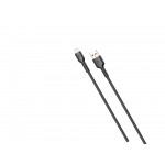 Кабель USB-Lightning SkyDolphin S07L TPE High Elastic Line 2.4A 1m Black (USB-000594)