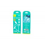 Кабель USB-microUSB SkyDolphin S22V Soft Silicone 2.4A 1m White (USB-000605)