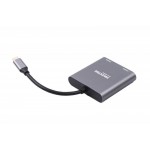 Адаптер Type-C-HDMI Maxxter Grey (V-CM-2HDMI)