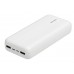 УМБ Rivacase VA2081 2USB 1Type-C 1MicroUSB 20000mAh White (PB931071)