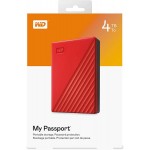 Внешний жесткий диск HDD 2.5" USB 3.0 4TB WD My Passport Red (WDBPKJ0040BRD-WESN)