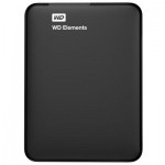 Внешний жесткий диск HDD 2.5" USB 1Tb WD Elements Black (WDBUZG0010BBK-WESN)