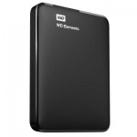 Внешний жесткий диск HDD 2.5" USB 1Tb WD Elements Black (WDBUZG0010BBK-WESN)