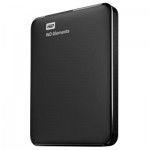 Внешний жесткий диск HDD 2.5" USB 1Tb WD Elements Black (WDBUZG0010BBK-WESN)