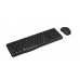 Комплект клавиатура + мышь Rapoo X1800S Wireless Black