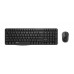 Комплект клавиатура + мышь Rapoo X1800S Wireless Black