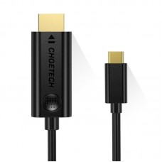 Кабель HDMI-Type-C Choetech (M/M) 3m Black (XCH-0030BK)