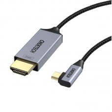 Кабель HDMI-Type-C Choetech (M/M) 1.8m Black (XCH-1803)