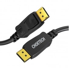 Кабель DisplayPort-DisplayPort Choetech (M/M) 2m Black (XDD01-BK)