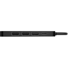 USB HUB XoKo 1Type-C 3USB Type-C-HDMI-USB AC-405 Black