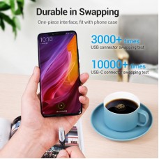 Кабель USB-Type-C Vention TPE Nylon 5A 480Mbps nickel-plated 1m Grey (COFHF)