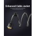 Кабель DVI-D-DVI-D (24+1) Vention PVC 2K 60Hz Dual Linik gold-plated 1m Black (EAABF)