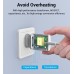 Сетевое зарядное устройство 1Type-C Vention PD 20W QC4.0 2.4A White (TC-055-EU-W)