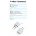 Сетевое зарядное устройство 1Type-C Vention PD 20W QC4.0 2.4A White (TC-055-EU-W)