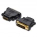 Адаптер HDMI-DVI-D Vention (DVI 24+1-HDMI 1.4) M/F 1080P 60Hz Black (ECDB0)
