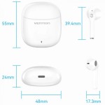 Наушники гарнитура вкладыши Bluetooth 5.3 TWS Vention Elf Earbuds E02 White (NBGW0) Наушники гарнитура вкладыши Bluetooth 5.3 TWS Vention Elf Earbuds E02 White (NBGW0)