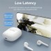 Наушники гарнитура вкладыши Bluetooth 5.3 TWS Vention Elf Earbuds E02 White (NBGW0)