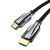 Кабель HDMI-HDMI v.2.1 Vention 8K 60Hz 4K 120Hz 48Gbps HDR 3D Vision gold-plated 1m Black (AALBF)