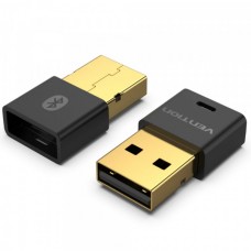 Адаптер USB Bluetooth 5.0 Vention Apt-X RTL (CD) Black (NAFB0)